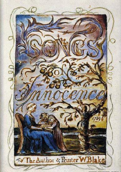 Blake, William Songs of Innocence France oil painting art